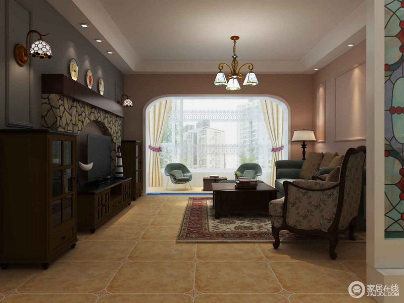 乡韵悠长 复古美式型格空间