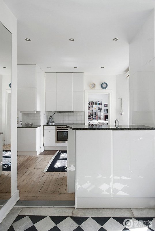 斯堪纳维亚的白色简约小公寓 北欧风情