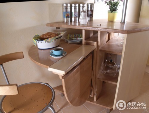 巧用多余空间 12个小户型厨房用餐方案