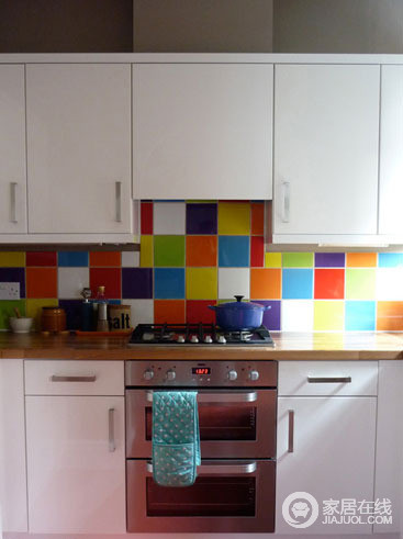 12款防溅板瓷砖拼接 个性化厨房空间秀