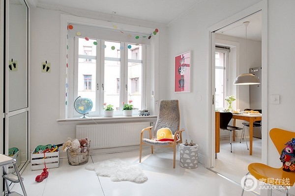 时尚的软装设计 瑞典哥德堡的童话公寓
