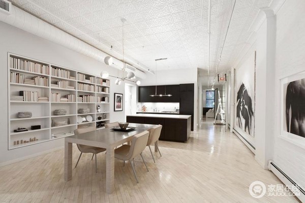 曼哈顿的现代公寓 时尚艺术风格家居赏
