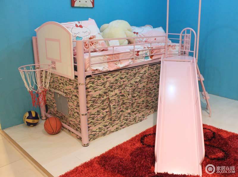 儿童房里的创意儿童床