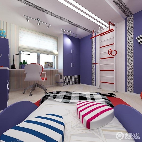 5套儿童房设计案例 色彩斑斓创意无限
