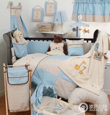 18款有爱的婴儿床品 装扮温馨婴儿房