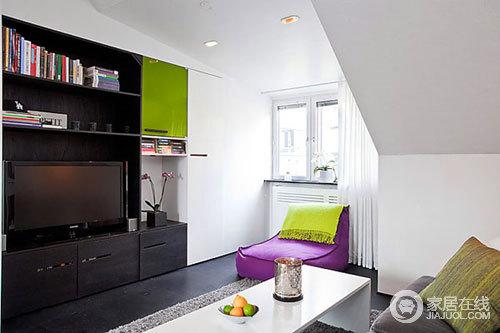 可爱精致54平米 温暖的斯德哥尔摩公寓