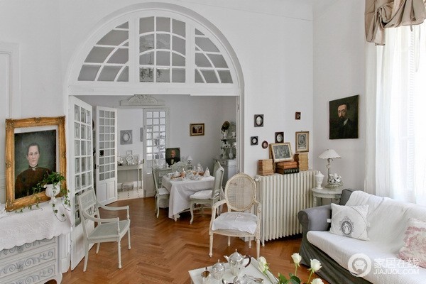 优雅法国公寓赏析 翻新设计后浪漫情怀