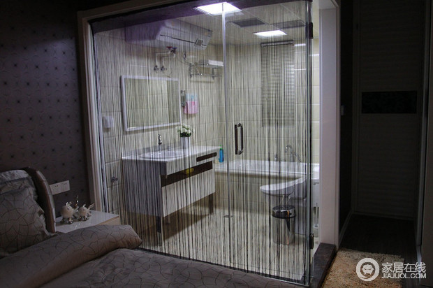 80后简约百平米2居室 卫浴装修巧用空间