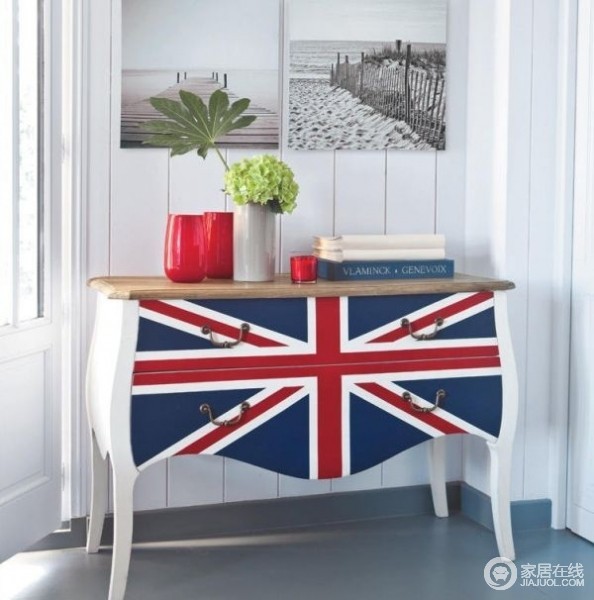 米字旗的妙用 充满英伦气息的家居设计