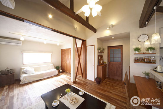 12款小户型质雅居  实用舒适日式客厅