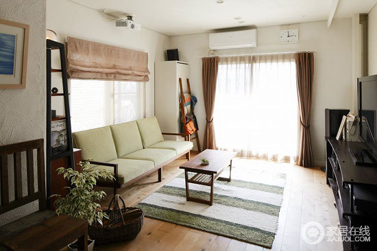 12款小户型质雅居  实用舒适日式客厅