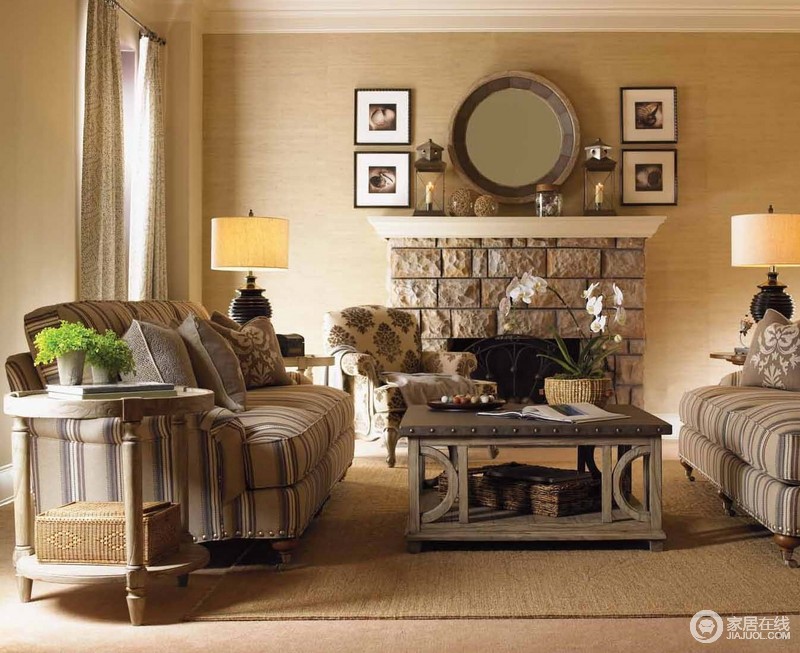 浅淡颜色美式家具 打造舒适异域风情家