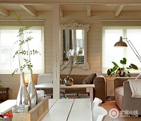 130平传统欧式木制房屋 法式独有的浪漫