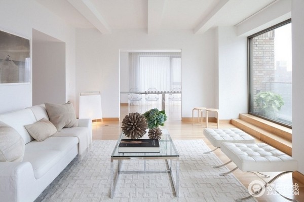 极简风格的现代公寓 来自纽约的大户型