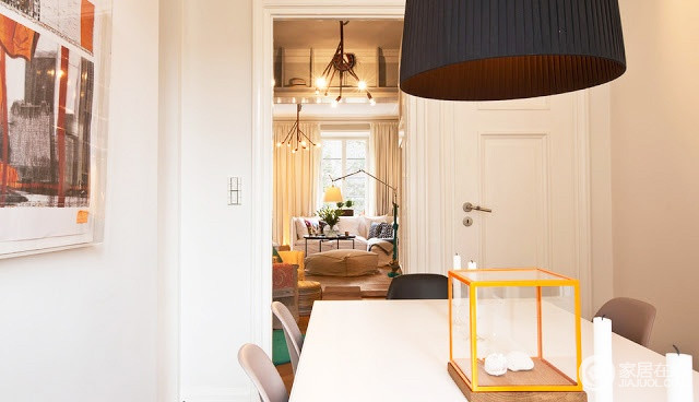 让人大爱的瑞典温馨一居室 简约时尚的家