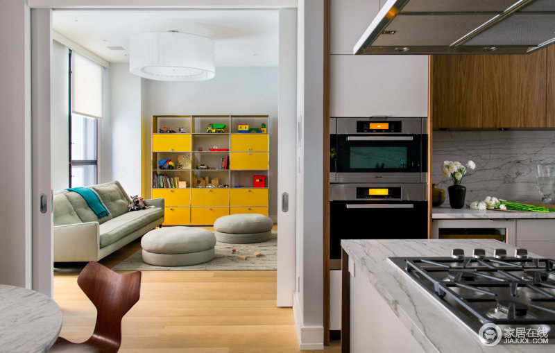 纽约Chelsea Loft公寓设计 精致的五口之家