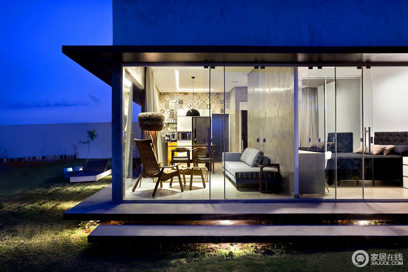 巴西一座混凝土房子 现代精致与时尚典范