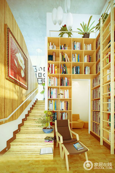 家居空间惬意的读书角 4中方案随手造