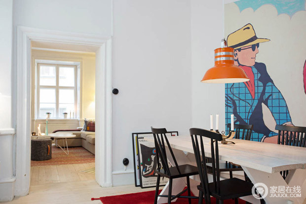 瑞典70平公寓 看工业风如何挑战小空间