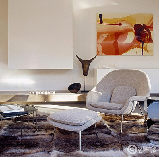 沙里宁经典设计作品子宫椅 强劲视觉冲击力