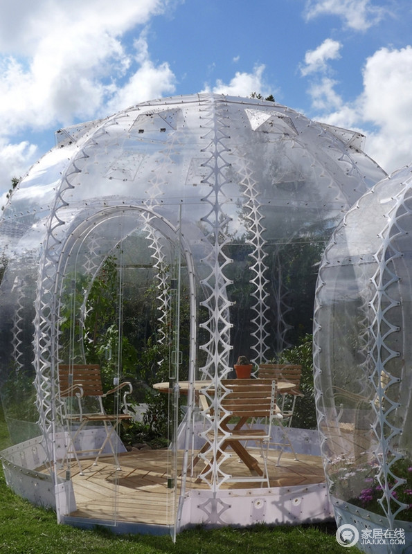 哥本哈根隐形的花园温室 健康创意家居