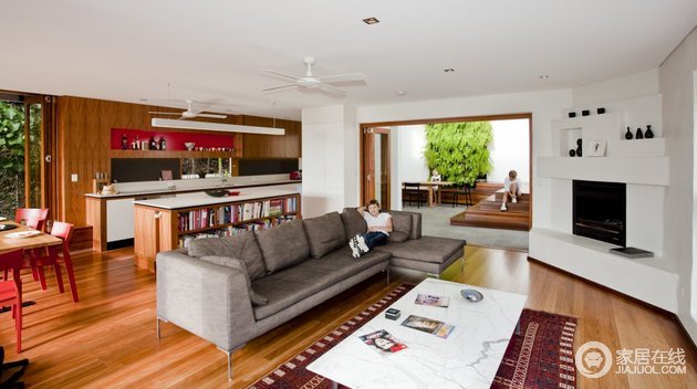 澳大利亚特色家居设计 将庭院引入室内