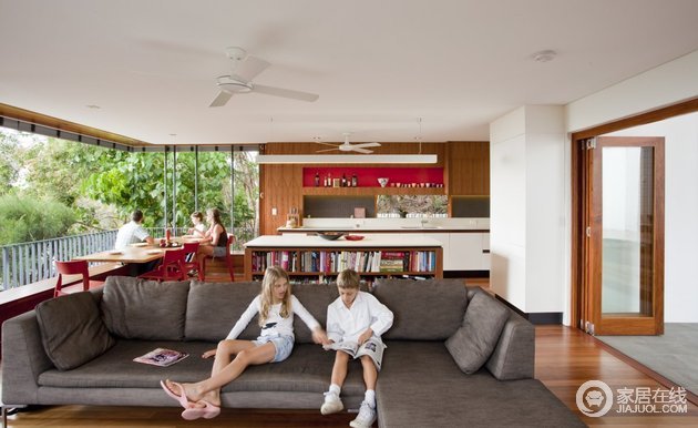 澳大利亚特色家居设计 将庭院引入室内