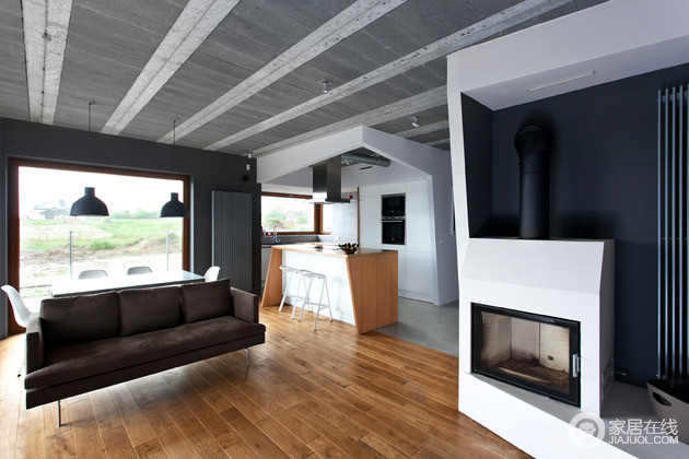 140平米的宽敞公寓 北欧风格的居住空间