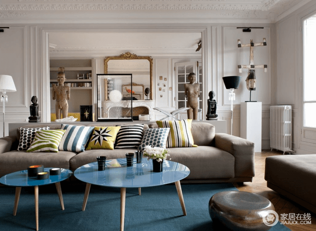 巴黎现代公寓设计 有品味的完美空间