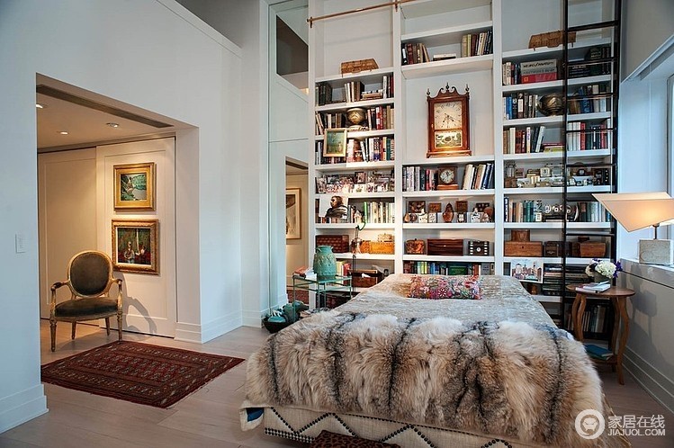 完美时尚公寓设计案例 与书为伴的家