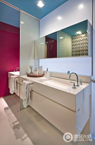 高饱和绝佳色彩混搭 巴西艺术设计感公寓