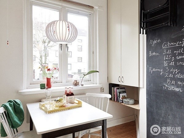 瑞典66平裸色系女子公寓 十分融合的空间