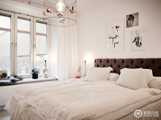 時尚可爱的瑞典公寓 温暖氛围柔和色调