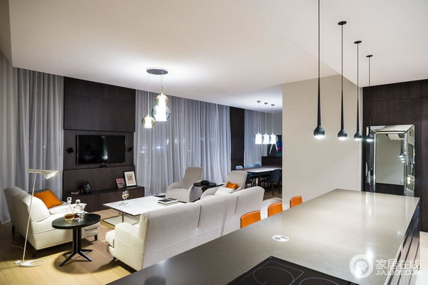 现代简约风格公寓设计 采光超好阳光房