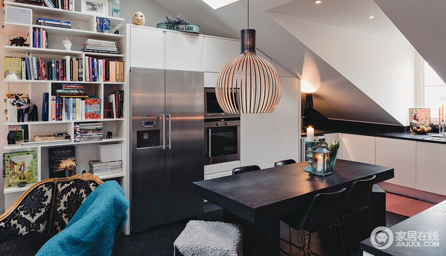 瑞典70平米公寓设计 美丽精致的阁楼