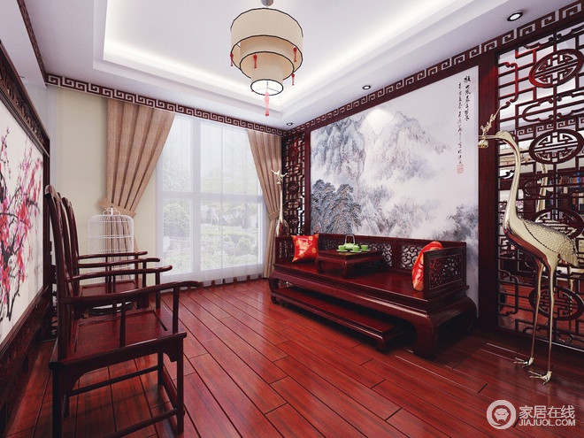 奢华中式住宅设计 营造中国浪漫情调