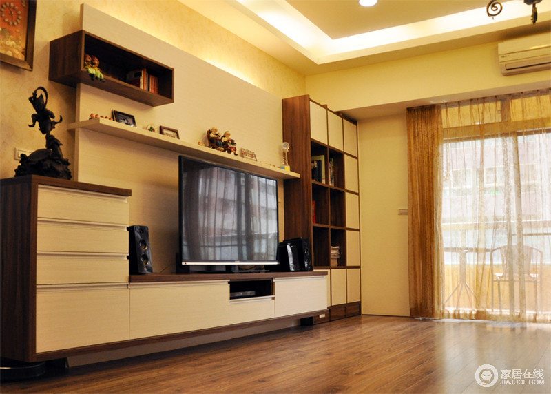 50平米超温馨住宅 温暖舒适的生活空间