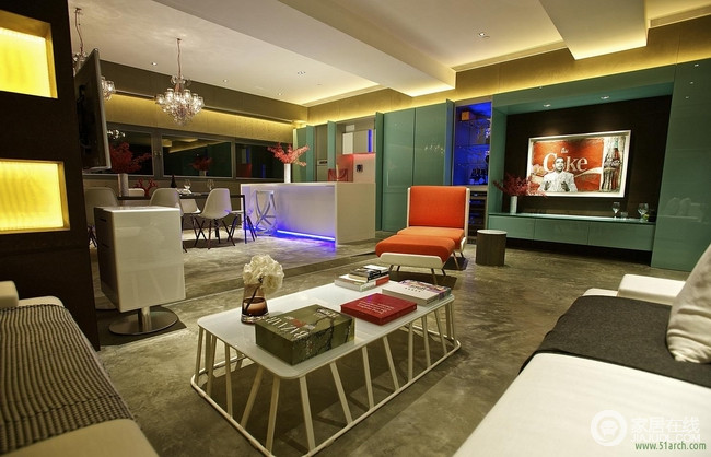 现代酒店式公寓设计 色彩搭配是关键