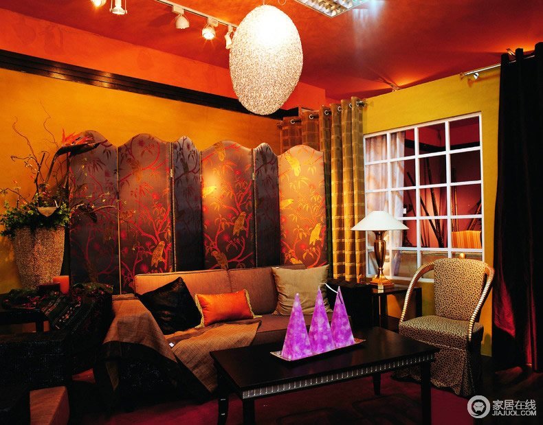 东南亚风格浪漫婚房 奢华舒适的空间
