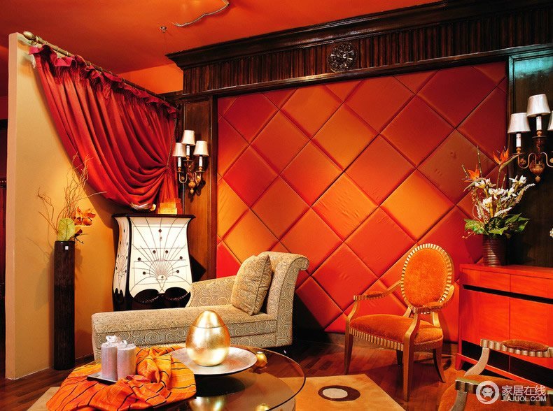 东南亚风格浪漫婚房 奢华舒适的空间