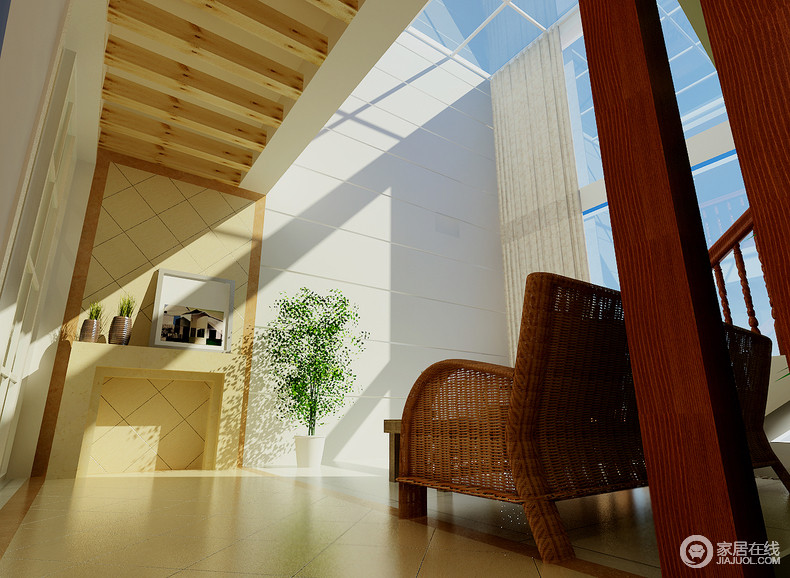 华丽范儿复式住宅 130平米创意空间