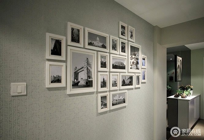 DIY生活照片墙设计 打造时尚温馨空间