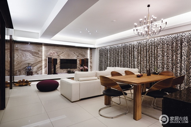 新古典主义典雅公寓 时尚奢华住宅设计