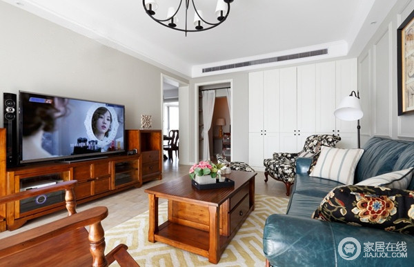 140平优雅美式三居室 演绎温馨与和谐