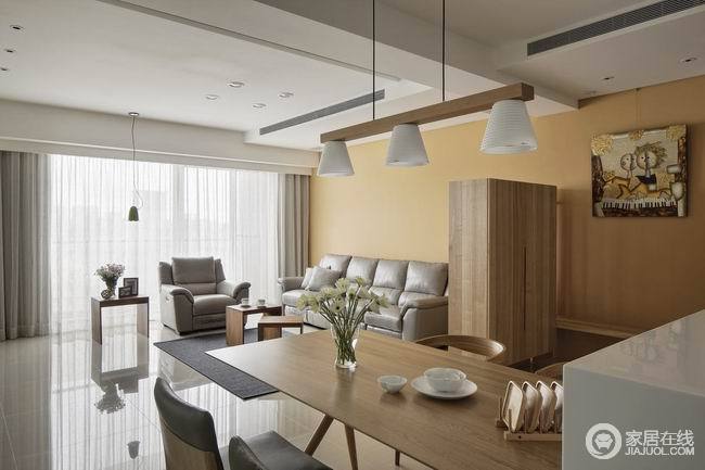 清澈舒适的轻北欧设计 采光极好的住宅