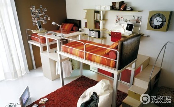 卧室设计案例集锦 巧妙利用居家空间