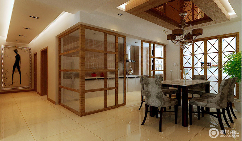 173平现代中式设计 富有传统韵味的住宅