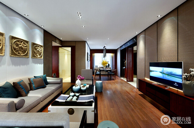 中式风格样板房室内设计 演绎端庄清雅
