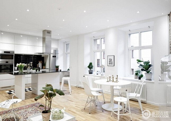北欧风时尚公寓改造 清新舒适的住宅