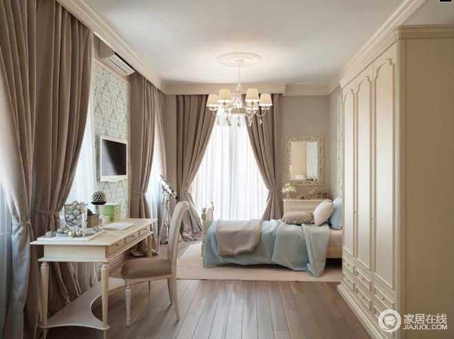欧式风格新房装修案例 温馨有品位的空间